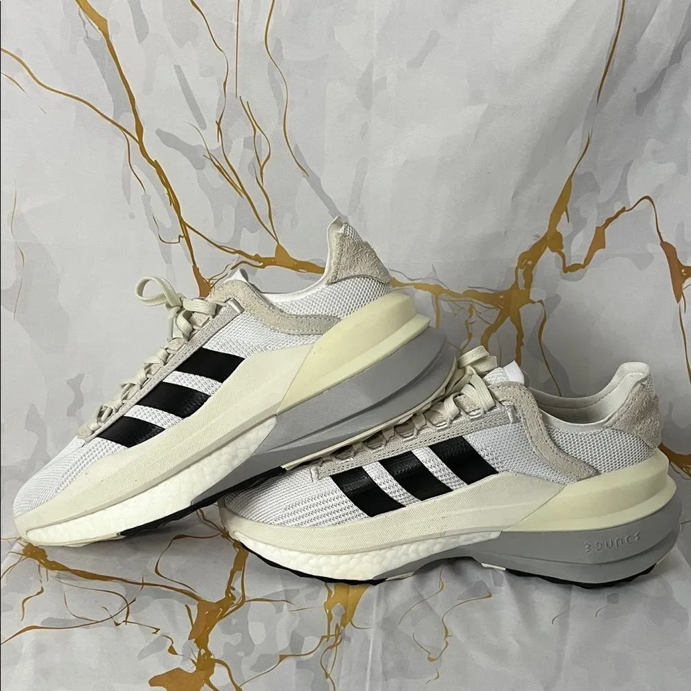 * Adidas Avryn_X sneaker in Cloud White and Core Black